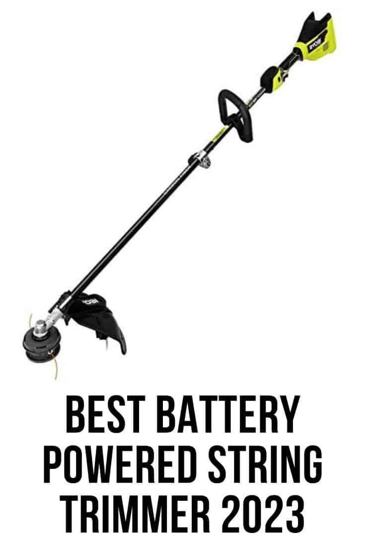 best battery powered string trimmer 2023