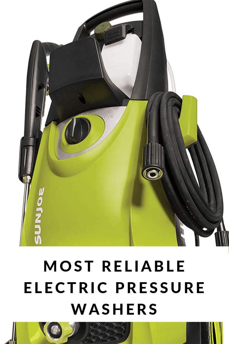 Most Reliable Electric Pressure Washer The All Electric Lawn