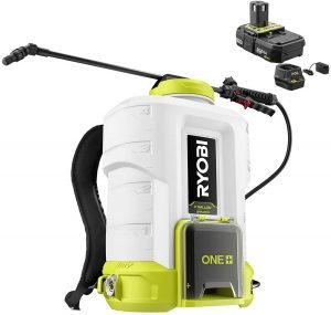 ryobi 4 gallon 18v backpack chemical sprayer