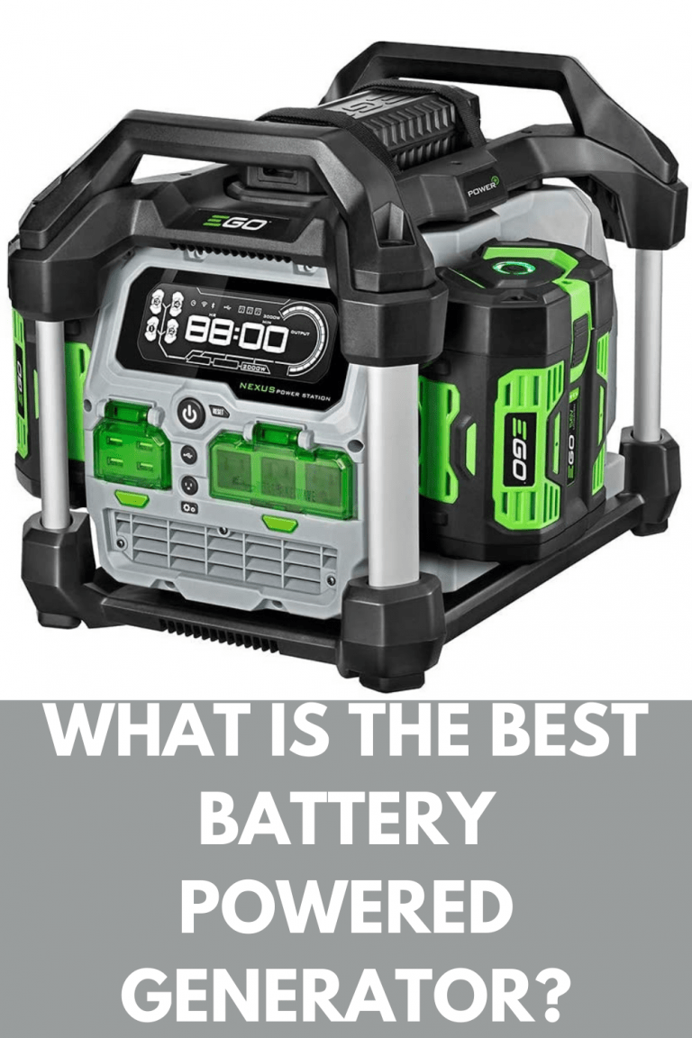 What is the Best Battery Powered Generator? The All Electric Lawn