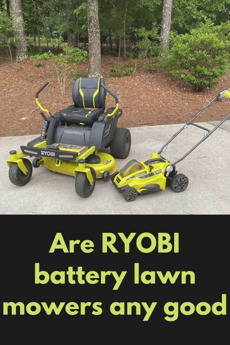 Are Ryobi Battery Lawn Mowers Any Good? The All Electric Lawn